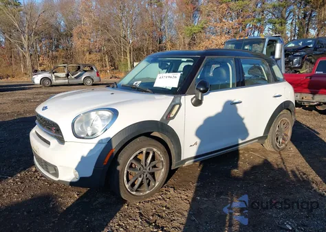 2015 Mini Countryman Cooper S из США, поврежденный, VIN WMWZC5C54FWP45422